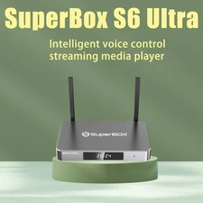 NEW !!SuperBox S6 Ultra Streaming Media Player 128G Large Memory Negotiable