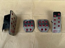 Jdm Subaru Impreza Legacy Wrx Sti Gc Gf Gda Gdb Bg Bd Sf5 Mt Sti Pedal Set Oem.