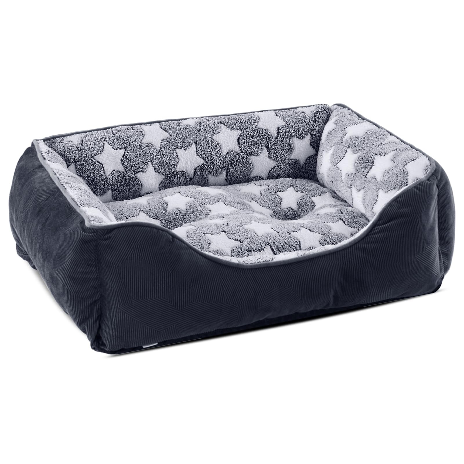 Orthopedic Washable Rectangle Dog Bed for Large Dogs – Cozy Sofa Style