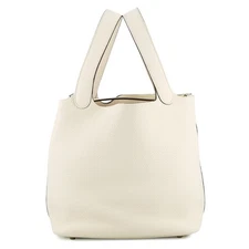 HERMES Picotin Lock Size MM Taurillon Clemence Nata