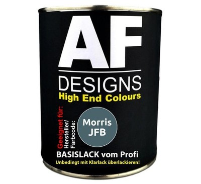 500ml Autolack für Morris JFB Steel Blue Metallic  Autolack Spritzfertig