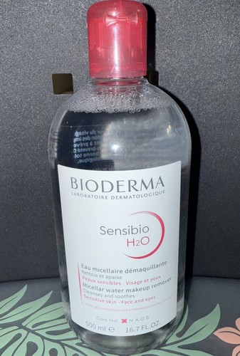Bioderma Sensibio H2O Micellar Water Makeup Remover - 16.7 fl oz EXP 01/27