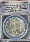 1902-O Morgan Silver Dollar $1 ANACS Brilliant Uncirculated BU “Legends of the C