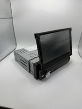 Android 15 Autoradio mit 7" Flip-out Bildschirm BT Carplay GPS Navi 1Din 4+64GB