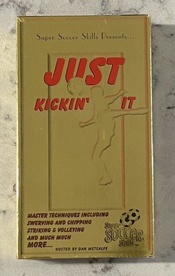 Just Kickin' It VHS, WITH DAN METCALFE, NEW AND SEALED