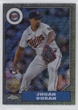 2022 Update 1987 Topps Chrome Silver Pack Series Mojo Black /199 Jhoan Duran lh0