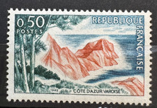 Timbre Stamp 1963 - YT 1391 - Cote d'Azur Varoise - Neuf** MNH