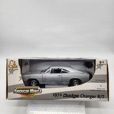 2H ERTL American Muscle 1:18 Elite Edition 1970 Dodge Charger R/T Silver of 2500