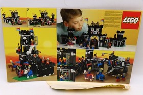 LEGO 6085 Black Monarch's Castle BOX FLAP ONLY For Display