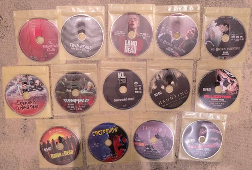 Create Your Blu-ray Movie Lot Bundle - Scream Factory Kino Criterion *Disc Only*