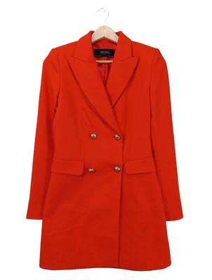 ZARA BASIC Blazer long Dames Blazer T EU 34 rouge style d’affaires - Photo 1/4