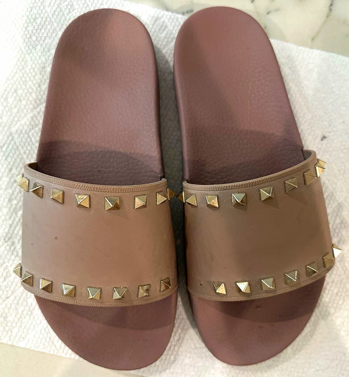 Valentino Solid Rubber Upper Sandals for Women for sale | eBay