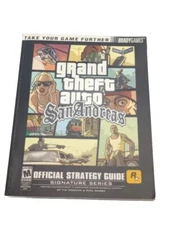 Signature: Grand Theft Auto : San Andreas BradyGames W/ MAP POSTER