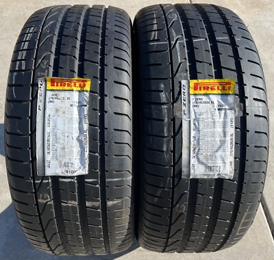 Set of TWO BRAND NEW 275/45ZR20 (110Y) Pirelli P Zero PZero Tires