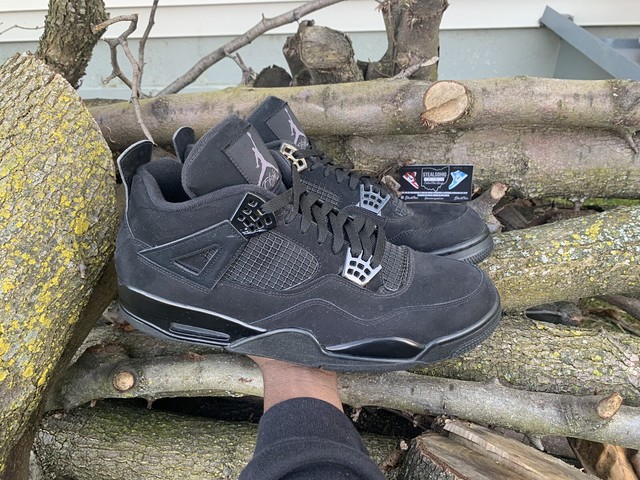 jordan 4 black white grey