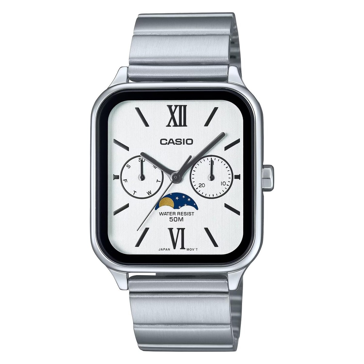 Casio watch Standard Moon Phase Analog Men Watch MTP-M305D