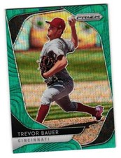 2020 Panini Prizm Baseball Teal Wave  Prizm Trevor Bauer 