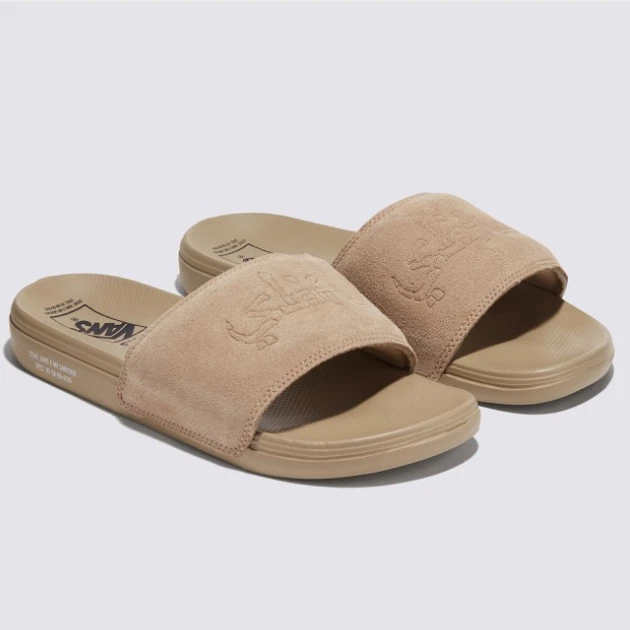 Vans X SBTG La Costa Slide On Marrone VN0A5HF54MG Spedizione Accelerata