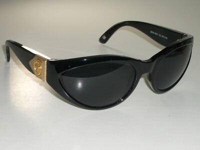 yukakori★Lサイズシージョ　黒トルコ＆黒ベルデ GIANNI VERSACE MOD.460 COL.852 BK THICK GLOSSY BLACK TRADITIONAL