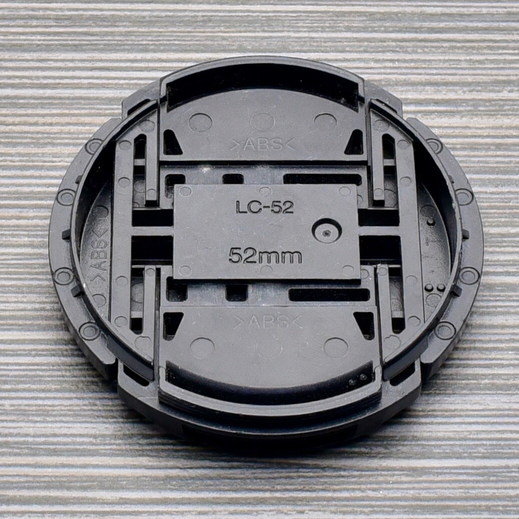 Genuine Nikon LC-52 52mm Snap-On Front Lens Cap (#17493)