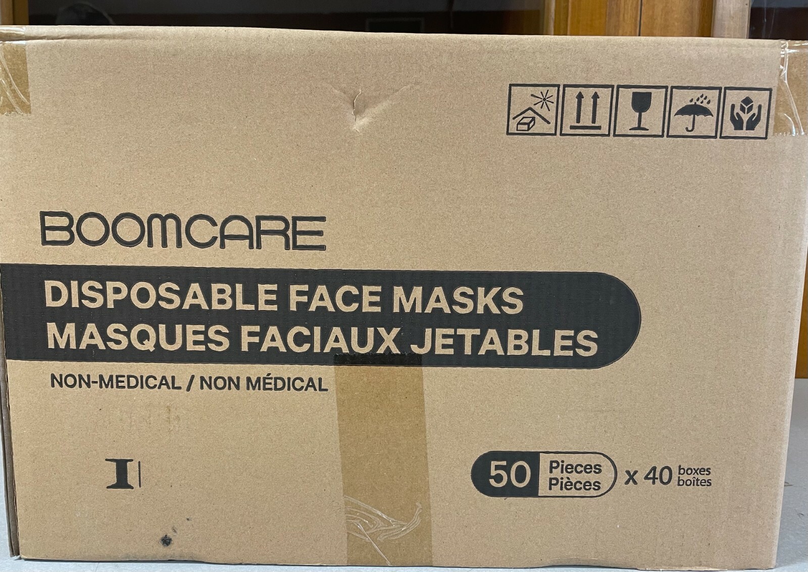 BoomCare 3Ply Disposable Mask eBay