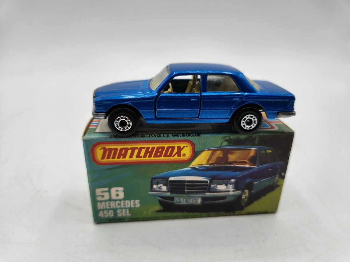 Mercedes-Benz Blue 1979 Year of Manufacture Vintage Manufacture