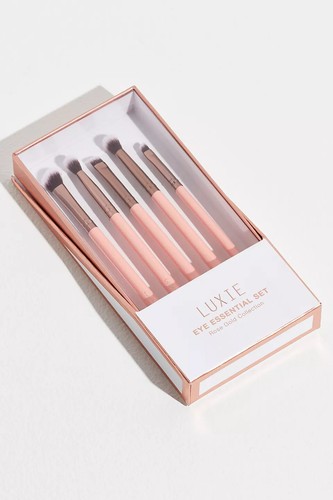 Luxie Eye Essential Set Rose Gold Collection Premium Brushes
