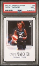 2018 Rittenhouse WNBA Cappie Pondexter PSA 9 Indiana Fever Rutgers Knights 