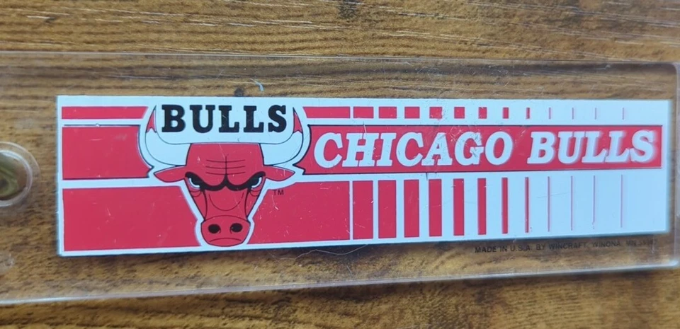 Vintage Chicago Bulls Keychain 1993 Wincraft - Image 3 of 3