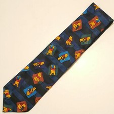 Winnie the Pooh Striped Necktie 58" x 3.75" Hunny Disney