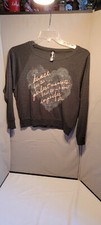 Sugar and Bruno Dance T-Shirt Size Sm Charcoal