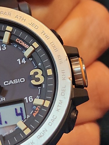 Reloj para hombre Casio PRO TREK PRG600-1 Safari triple sensor versión 3 STN LCD 100 m envío directo - Imagen 17 de 21