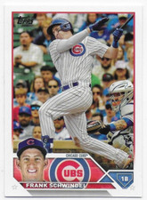 2023 Topps #249 Frank Schwindel - Chicago Cubs
