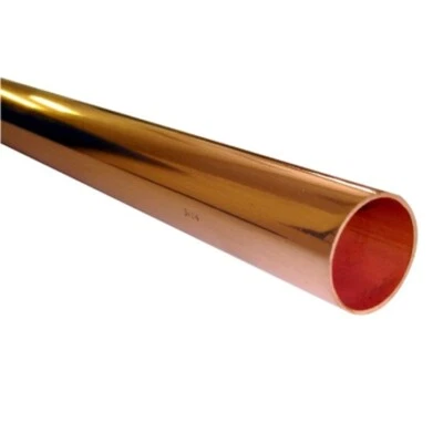 Copper Pipe Tube 500mm (1/2mtr) - 1 Metre Length 15mm 22mm 28mm 35mm 42mm 54mm