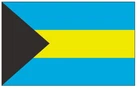 Bahamas Flag Sticker Decal F45