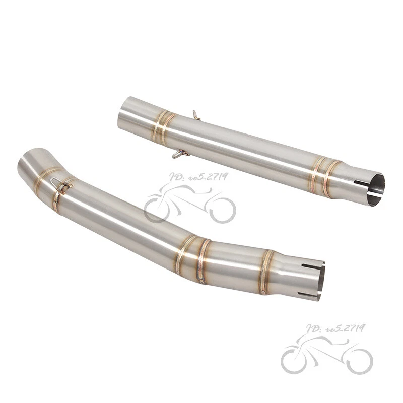 Deslizable para Suzuki Hayabusa GSX1300R 2008-2020 tubo de escape de enlace medio modificado 51 mm Foto 3 de 4