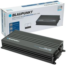 BLAUPUNKT C400 Elite Car Audio Class AB 4-Channel 2600W Amplifier Bridgeable NEW