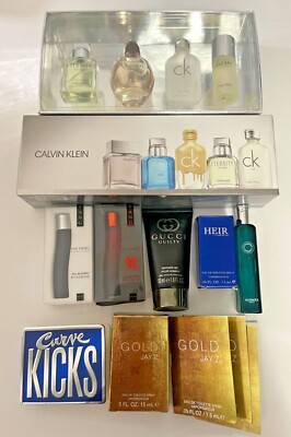 Men's Mini Collectable Fragrances + Fragrant Shower Gel *can bundle, please ask