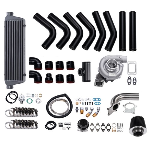 T04E Turbo Kit Wastegate + Intercooler +Piping Kit for BMW E46 325Ci/325Xi 0107 eBay
