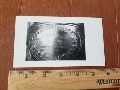 1914 Power Boat Racing Trophy Photograph Lake George Photograph