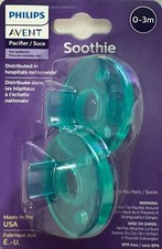 Philips Avent Soothie 3m Green 2 Ct. Pacifier Soother