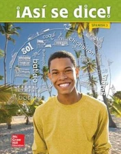 Asi se dice! Level 3, Student Edition - Hardcover By SCHMITT - GOOD