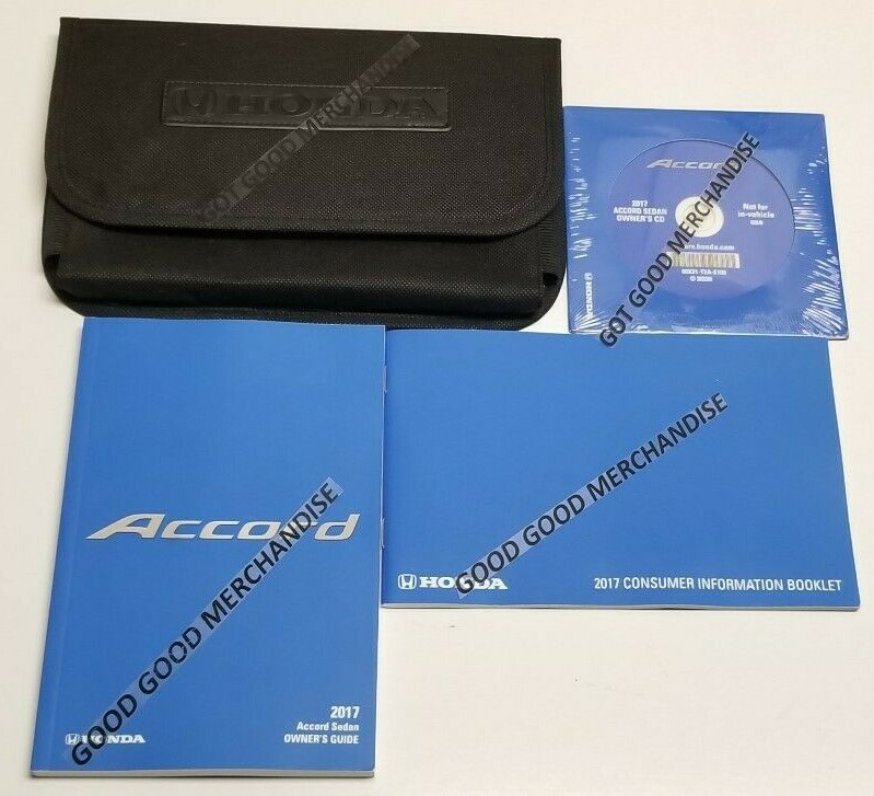2017 HONDA ACCORD SEDAN OWNERS MANUAL SE LX TOURING EX-L SPORT