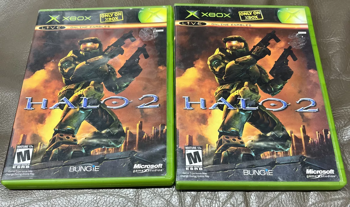 Xbox Halo 2 Live Online Enabled Microsoft Game Studios Video Game