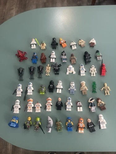 Lego Minifigure Lot Star Wars Atlantis SpongeBob Etc