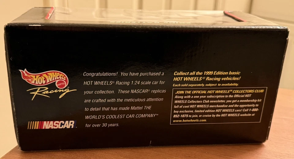 Hot Wheels Racing NASCAR 1/24 DIECAST JEFF BURTON #99 BRUCE LEE FORD NUEVO 1998 Foto 4 de 4