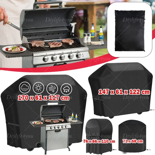 BBQ Gas 2Burner Grill Cover Barbecue Waterproof Outdoor Heavy Duty UV Protection