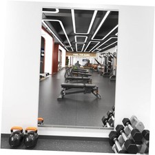 Home Gym Mirror, 56"x16"-2 PCS Gym Mirrors for Wall, Frameless, 56"x16"-2pcs