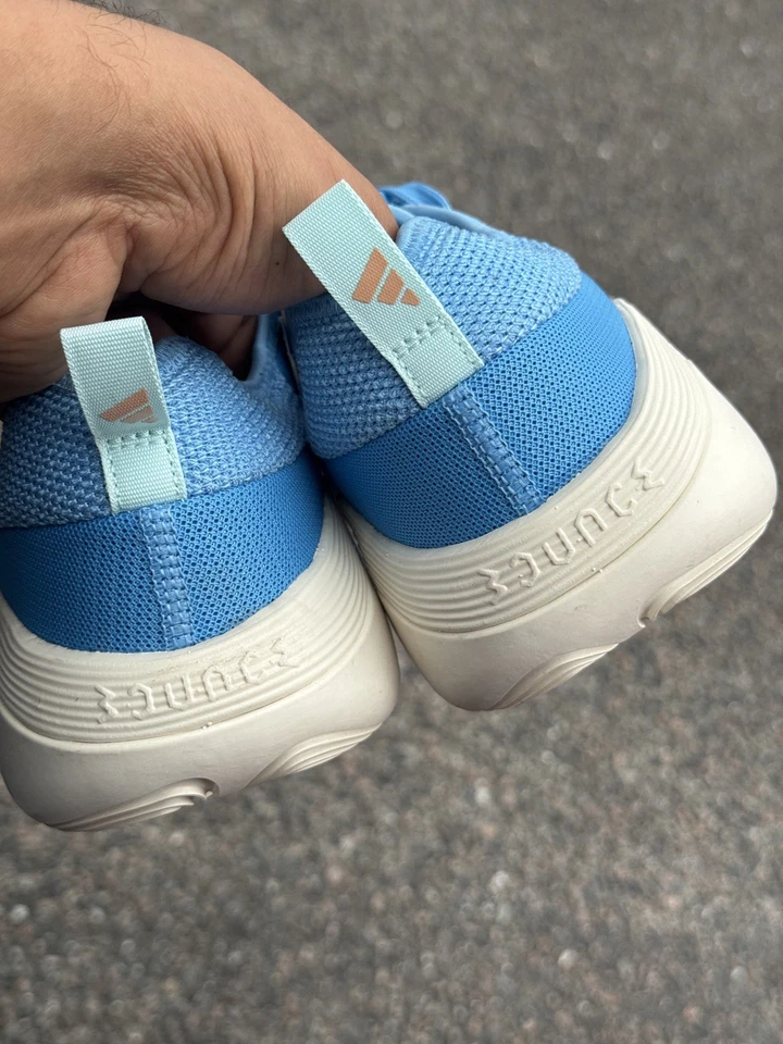 Adidas Women's Basketball Shoes Exhibit Select Mid Semi Blue Burst size 7.5 - Image 4 of 4