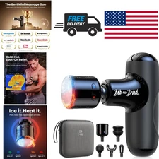 Lightweight Portable Muscle Massager with Adjustable Speed and Comfort Grip